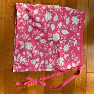 🌈 Pink floral skirt